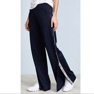Tory Sport Wide Leg Tear Away Track Pants